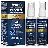 5% Minoxidil Hair Growth Serum for Men - Extra Strength Treatment to Combat Hair Loss and Thinning (2 Pack)