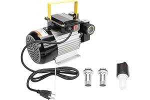 BLACKHORSE-RACING Self Priming 110V AC 16GPM 60L/min Oil Transfer Pump Fuel Diesel Kerosene Biodiesel Pumps