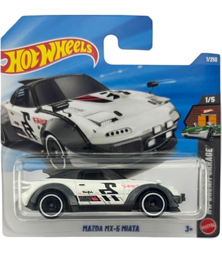 Amazon.com: Hot Wheels 95 Mazda RX-7, Blue Project Mu Livery, HW J