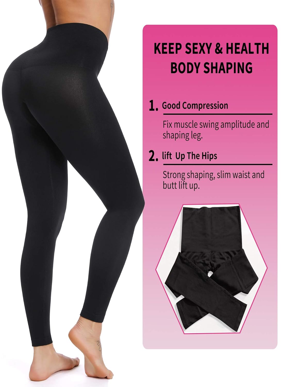 shapewear workout leggings