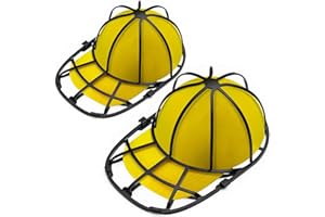 COOPACHE Hat Washer for Baseball Cap Washer Cage for Washing Machine,Ball Cap Washing Frame Hat Cleaning Shaper Protector for Washing & Dishwasher 2 Pack