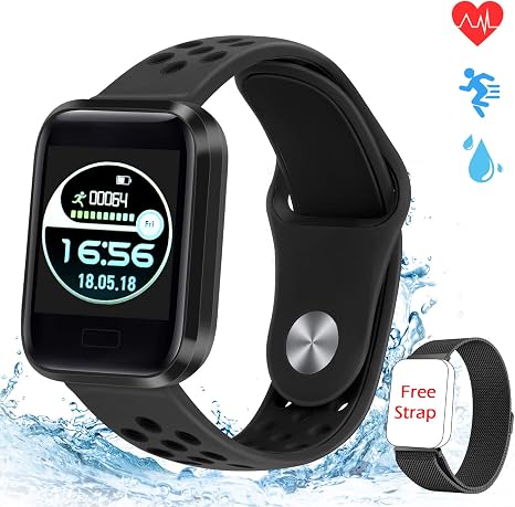 Gelrova Fitness Tracker Orologio Fitness Braccialetto Pressione Sanguigna  Cardiofrequenzimetro da Polso Impermeabile IP67 Donna Uomo Bambini  Smartwatch Contapassi Pedometro per iPhone Android iOS Corsa Sport e tempo  libero berjaya.edu.my