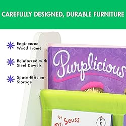 Humble Crew 4-Tier Kids Bookshelf, White