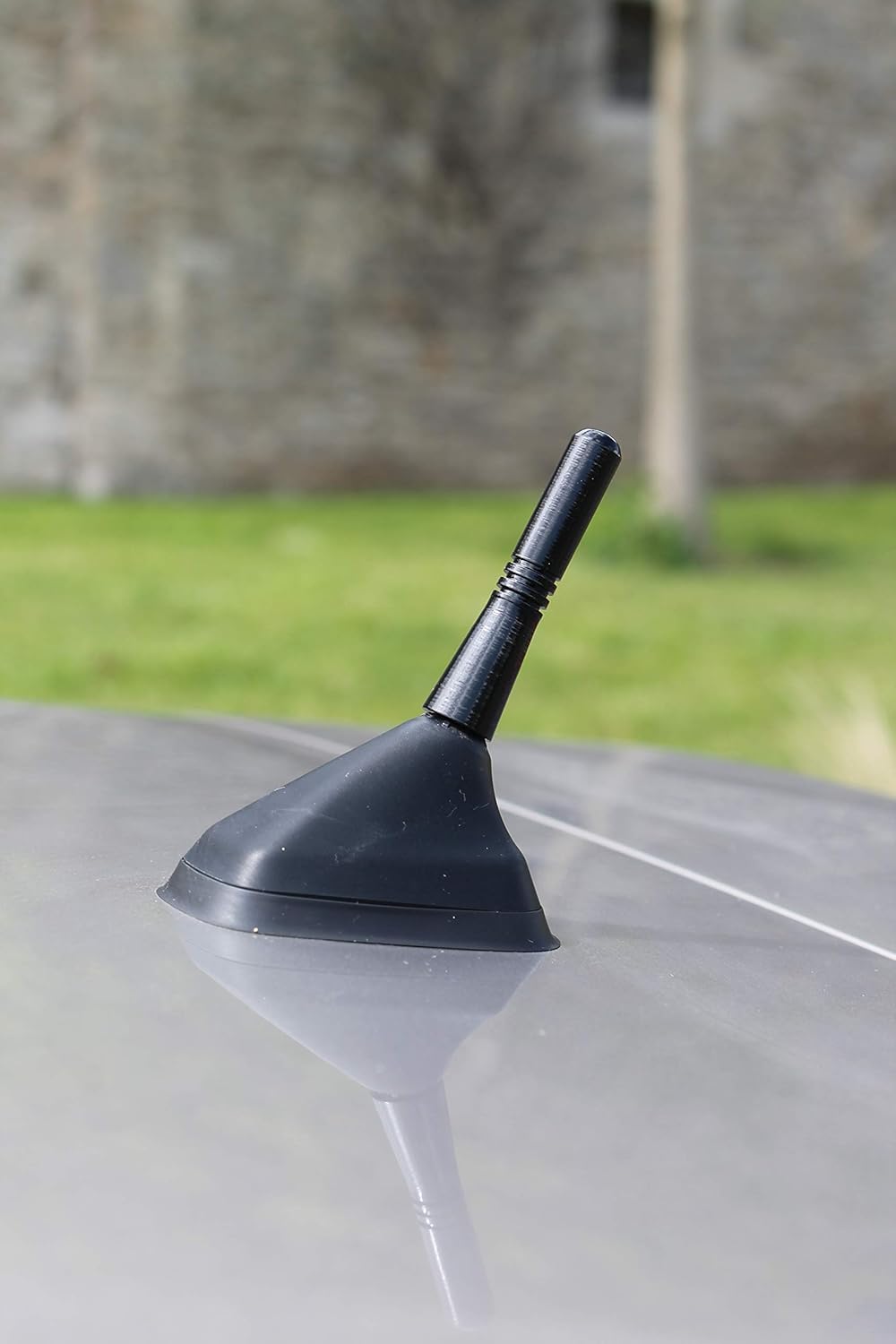 Antenna Corta Auto AM/FM DigitalTech - 6.5 Cm, Con Adattatori M4/M5/M6, Nero, Universale - Foto 4