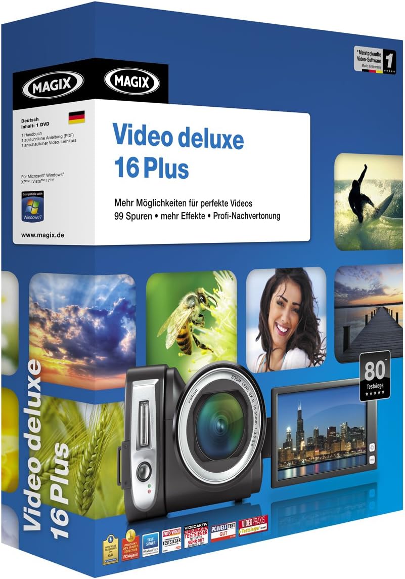 Magix Video Deluxe 16 Plus Amazon De Software