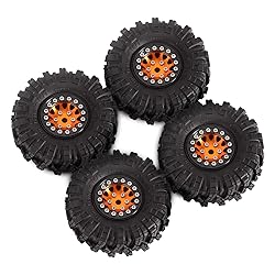 INJORA 1.0 Tires Crawler Mud Terrain Tires for