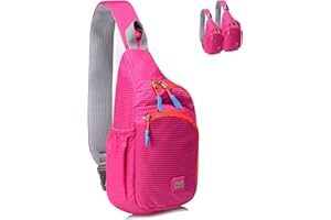 Lecxci Sling Bag Waterproof Sling Backpack Lightweight Crossbody Chest Bag Daypack Hiking Travel for Women Men