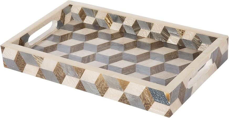 Regali Di Natale Handmade.12 X 8 Effetti 3d Vassoio Decorativo Colazione Tavolino Top Vintage Handmade Vassoio Regali Di Natale Amazon It Casa E Cucina