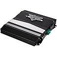 Lanzar 2-Channel High Power MOSFET Amplifier - Slim 1000W Bridgeable Mono Stereo 2 Channel Car Audio Amplifier w/ Crossover Frequency and Bass Boost Control, RCA input, and Line Output - VCT2110