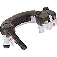Mattel Minecraft Purring Sounds Neck Pillow, Cat Plush Toy With Sound