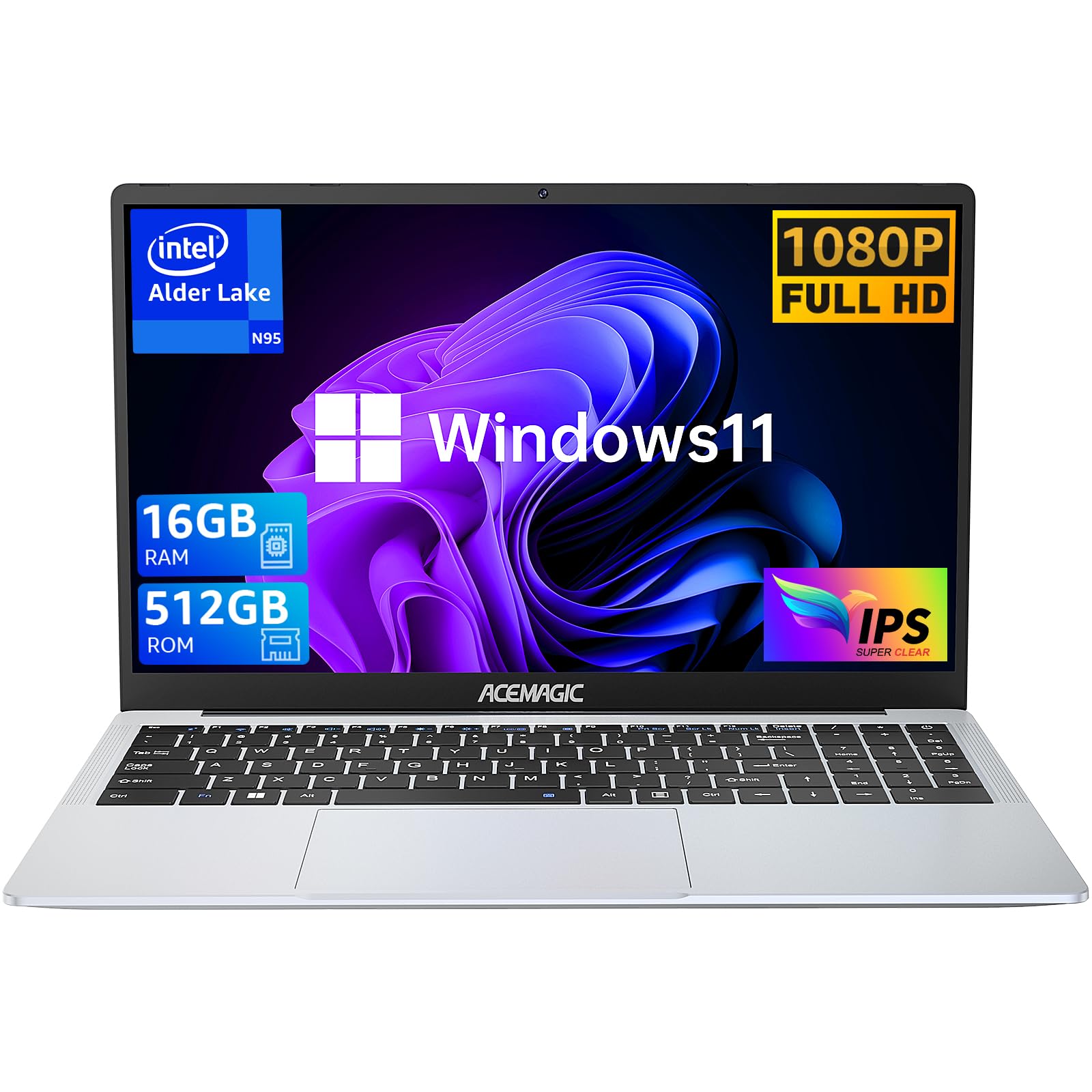 ACEMAGIC Laptop Computer 16GB DDR4 512GB