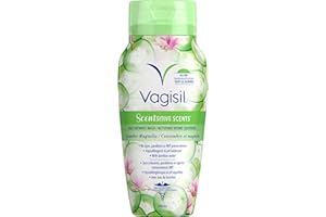 Vagisil Feminine Wash for Intimate Areas and Sensitive Skin, Scentsitive Scents pH Balanced and Gynecologist Tested, 240mL, C