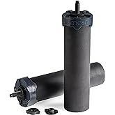 Boroux Foundation. Black Replacement Water Filter - Replacement For Berkey BB9-2 and Gravity-Fed Water Filter Systems