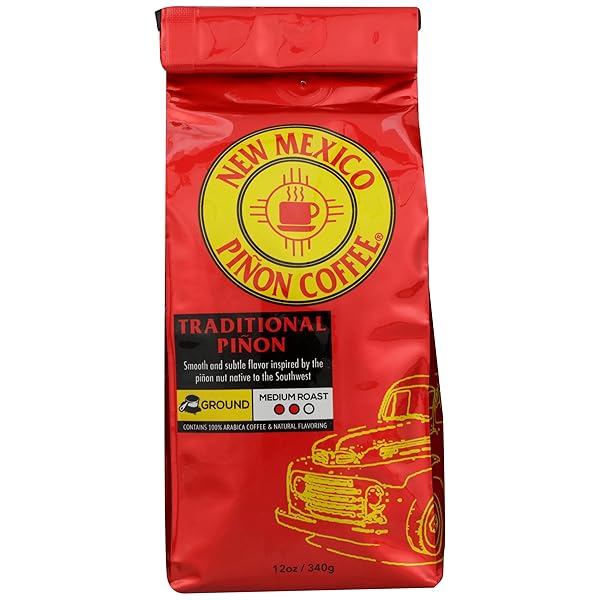 NM PINON COFFEE COMPANY GROUND TRADITIONAL PINON COFFEE, 12 OZ