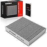 A-Premium Cabin Air Filter with Activated Carbon Compatible with Porsche | for 911 2012-2019, Boxster 2013-2016, Cayman 2014-2016, 718 Boxster 2017-2020 2.0L 2.5L, 718 Cayman 2017-2021
