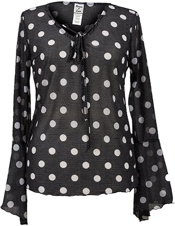 black and white tunic tops