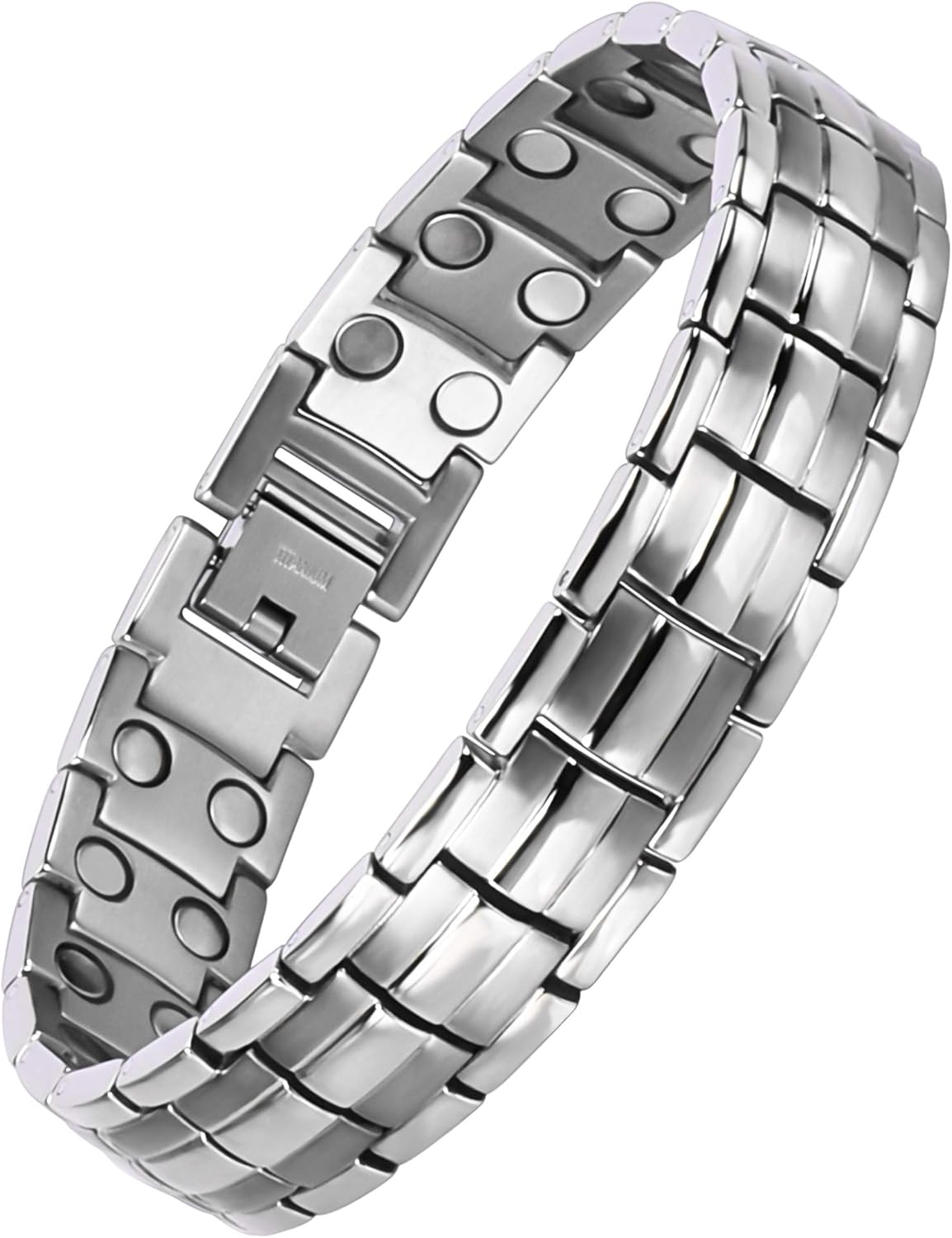Jeroot Magnetic Bracelet Made of Titanium - Image 3