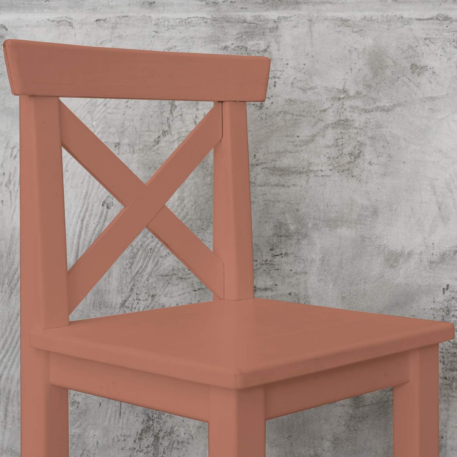 Hemway Chalk Based Furniture Paint, Red Sand 1L, Matt Finish Shabby Chic, Chalk Paint Furniture & Walls, Quick Dry & 1 Coat - Image 4