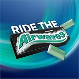 AirWaves Airwaves Black Mint Sugar Free Gum Bulk 300 Pieces Menthol Anise view 2