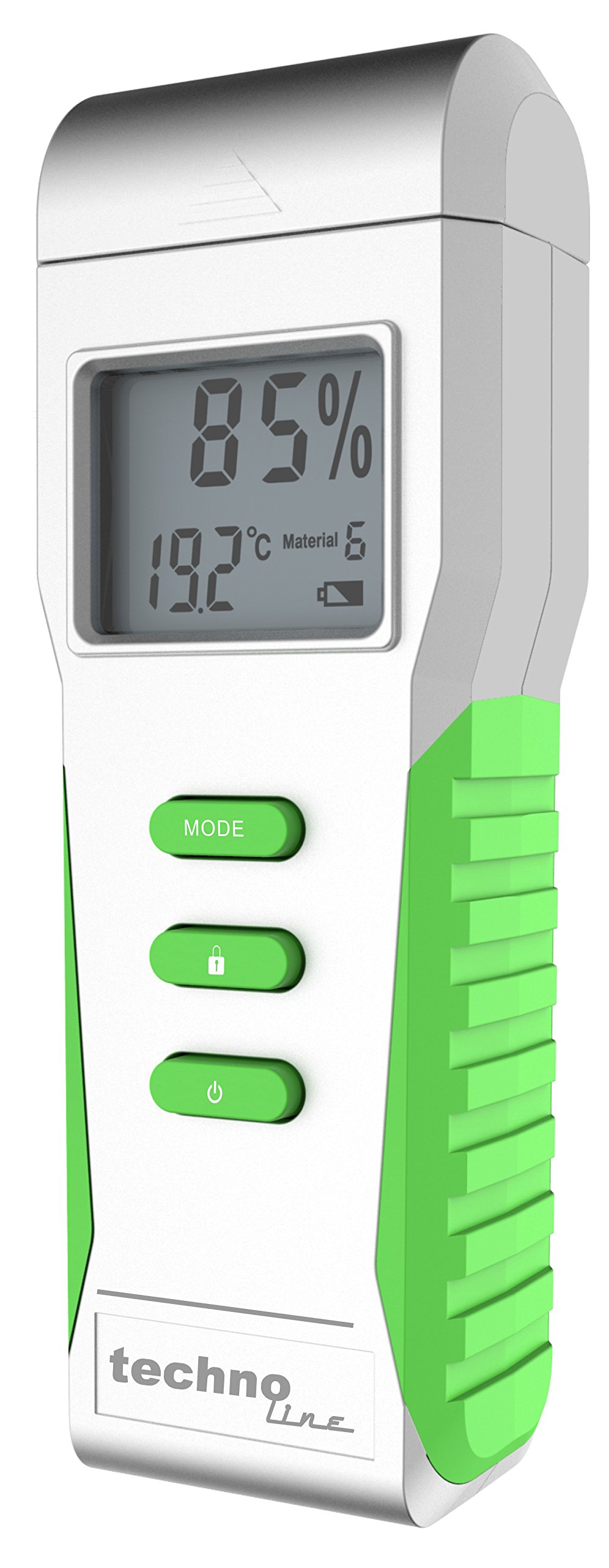 Technoline WZ 1300 Moisture Meter, Colour: Silver – Green