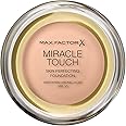 Max Factor Miracle Touch Foundation, New and Improved Formula, SPF 30 and Hyaluronic Acid, 35 Pearl Beige