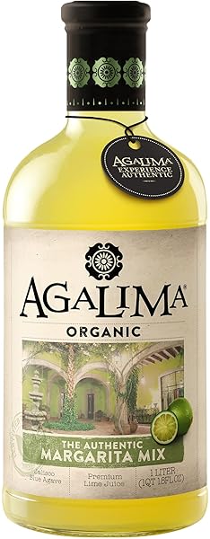 AGALIMA ORGANIC AUTHENIC MARGARITA DRINK MIX, ALL NATURAL,...