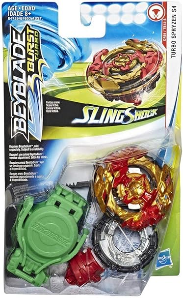 BEYBLADE Slingshock Turbo Spryzen S4 