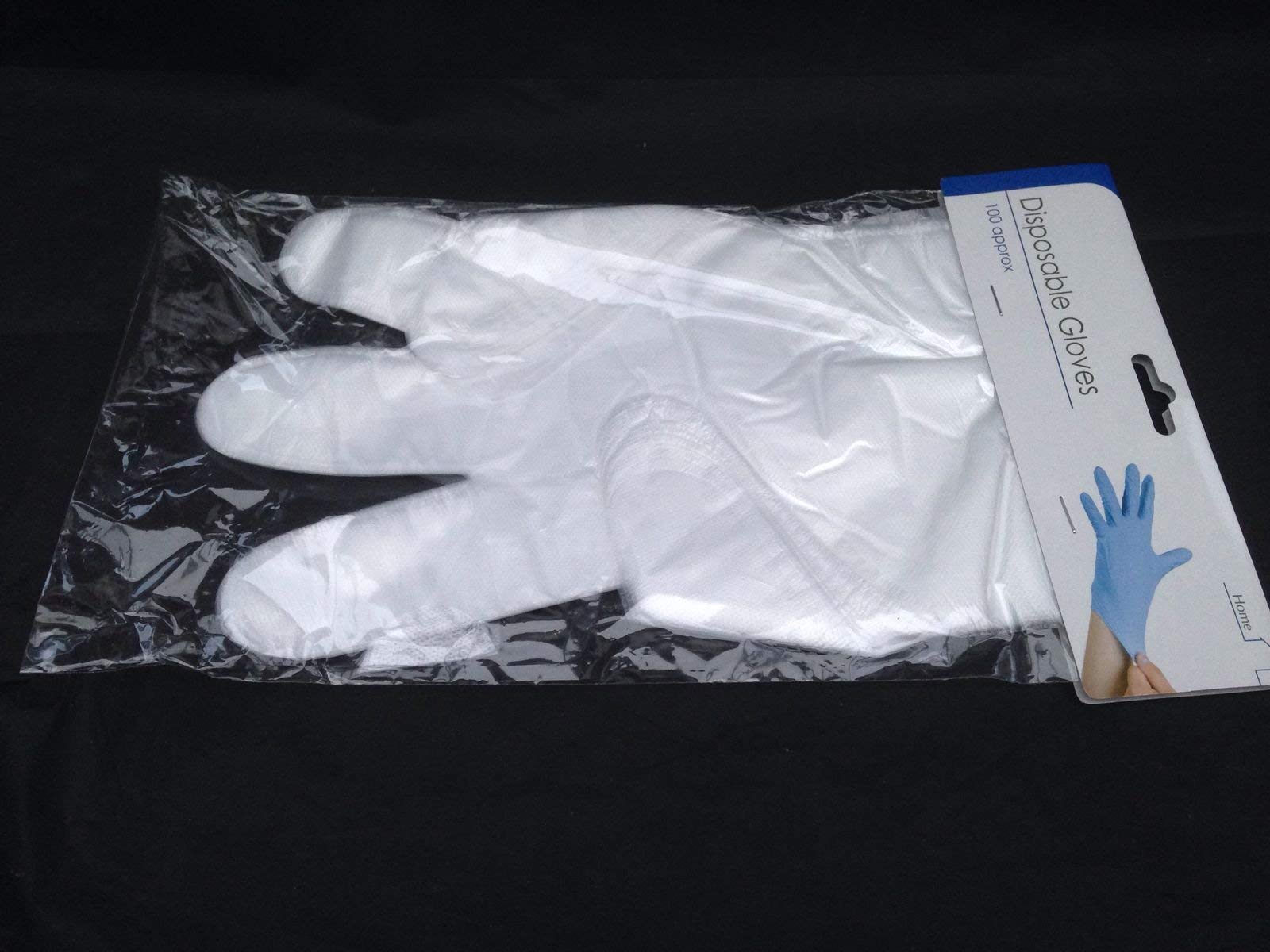 100 x disposible polythene Gloves for Cleaning Food car Decorating etc[ 50 Pairs]