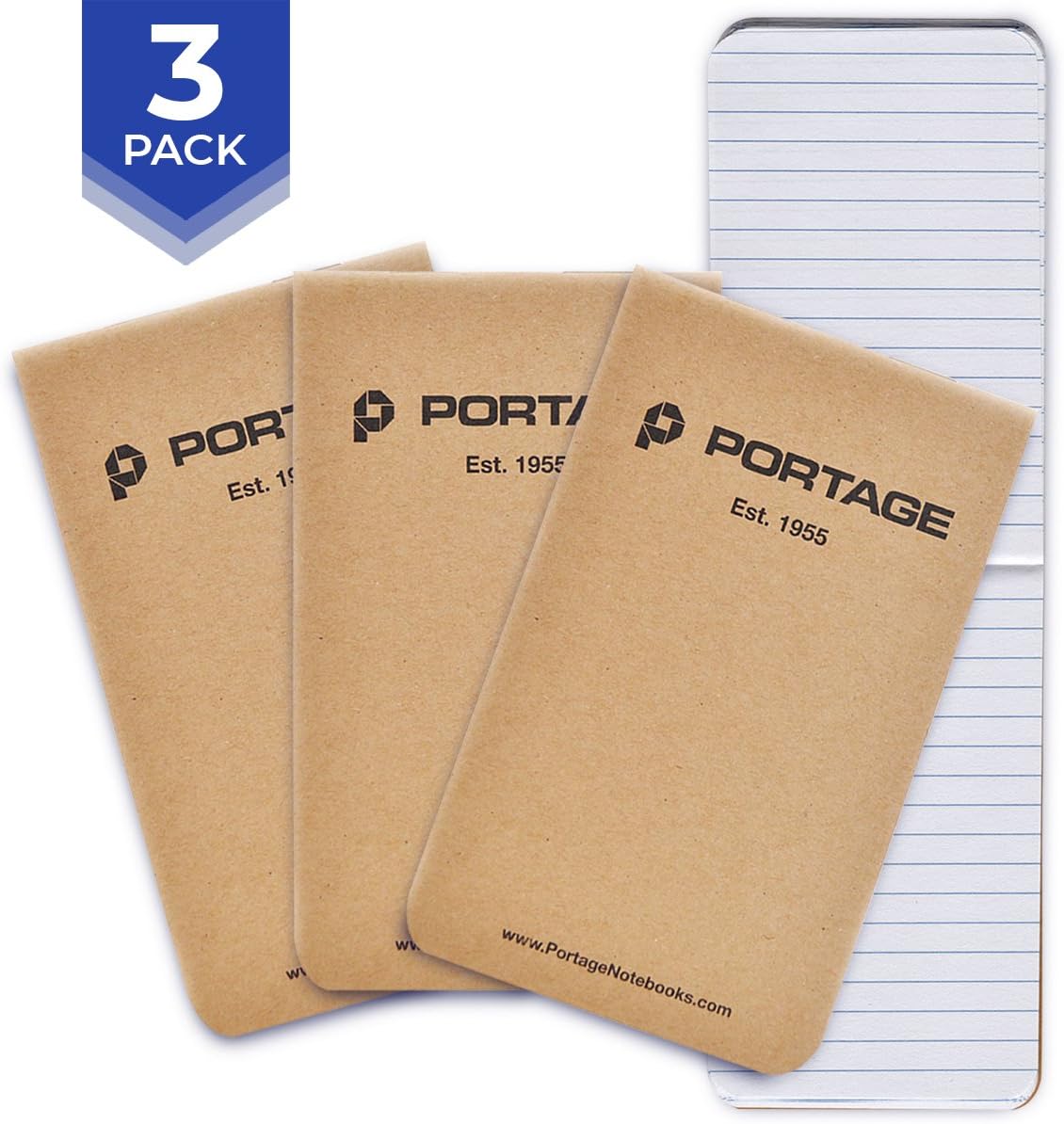 Portage Field Notebook Tactical Sized Pocket Notepad Top