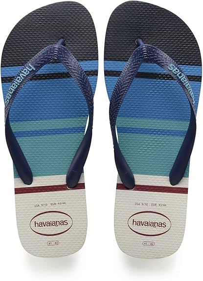 havaianas nautical blue