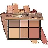 Smashbox The Cali Contour Palette | Six-Shade Contour Kit with Highlighter, Bronzer and Blush to add Dimension + Glow