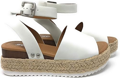 soda topic white womens espadrille flatform sandals