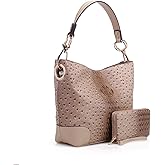 Orange Hobo Shoulder Bag & Wallet Set by MKF Collection