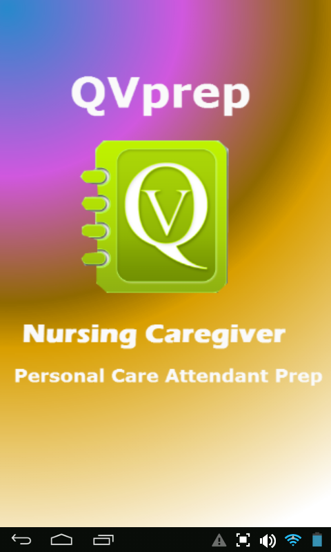QVPrep Nursing Caregiver PCA prep for nurses, HHA Home Health Aides, PCA Personal Care Assistants