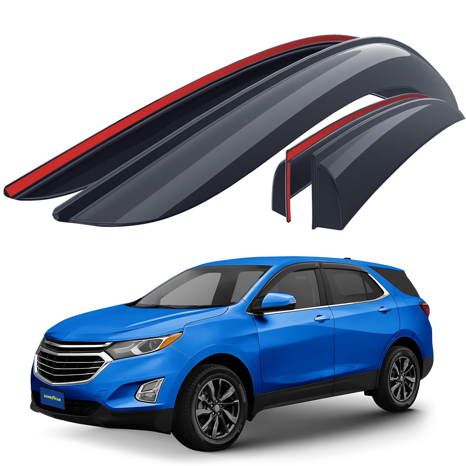Goodyear Shatterproof Window Deflectors for