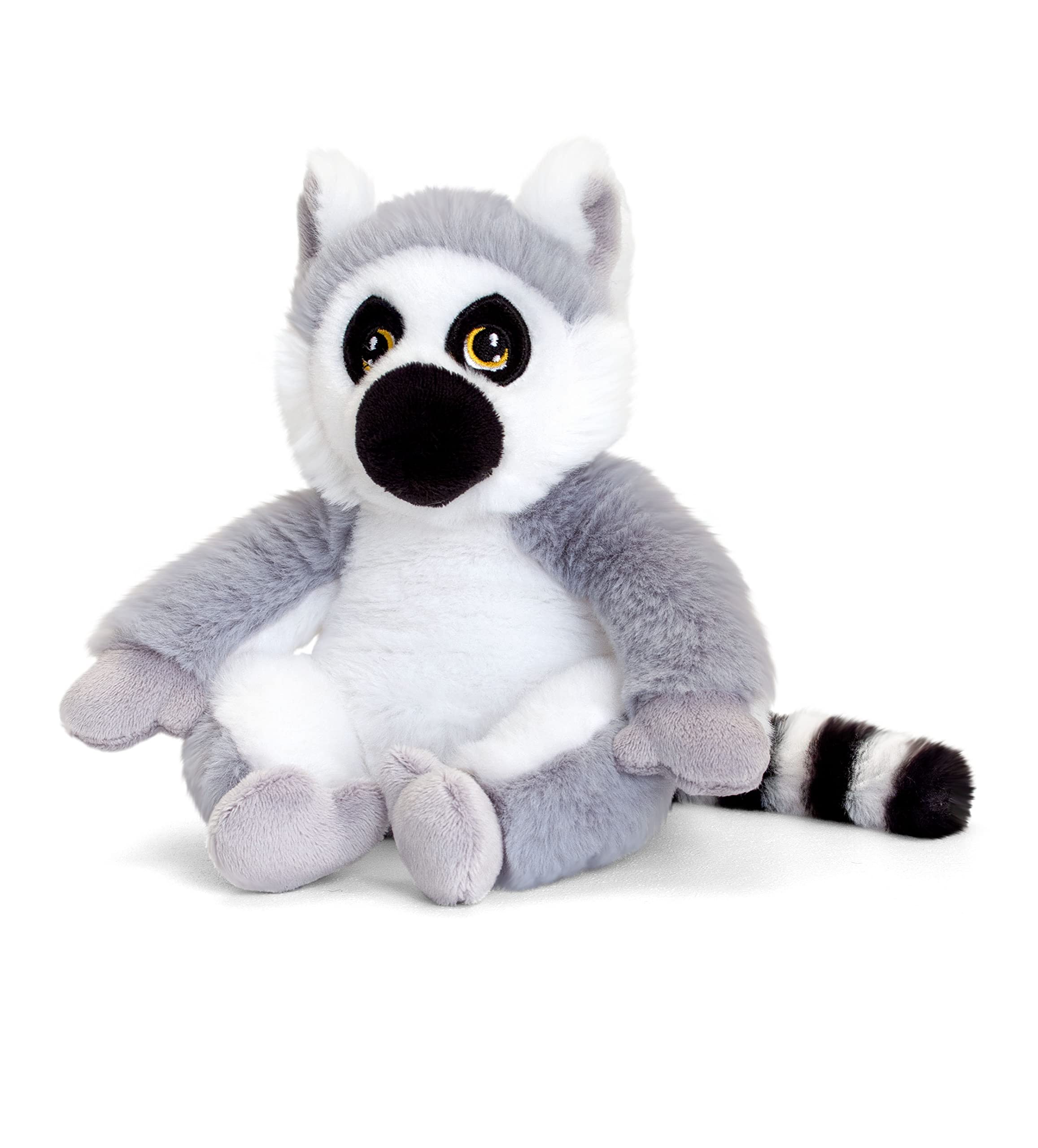 Deluxe Paws Plush Cuddly Soft Eco Toys 100% Recycled (Lemur)