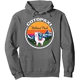 Cotopaxi Souvenir National Park Ecuador Llama Nature Hiking Pullover Hoodie