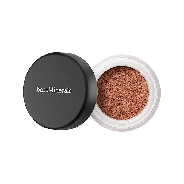 BAREMINERALS ALL OVER FACE POWDER, COLOR WARMTH, 0.05 OUNCE, LOOSE FACE BRONZER POWDER, BLENDABLE FOR A NATURAL-LOOKING GLOW, TALC-FREE, VEGAN