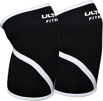 ULTRA FITNESS - Rodilleras (7 mm, Soporte y compresión): Amazon.es ...