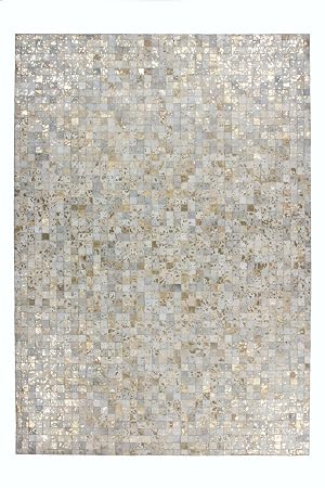 Amazon De Achilles Berlin Teppich Rocket 110 Elfenbein Gold 200 X