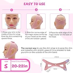 Chin Strap for Sleeping, Anti Snoring Chin Strap