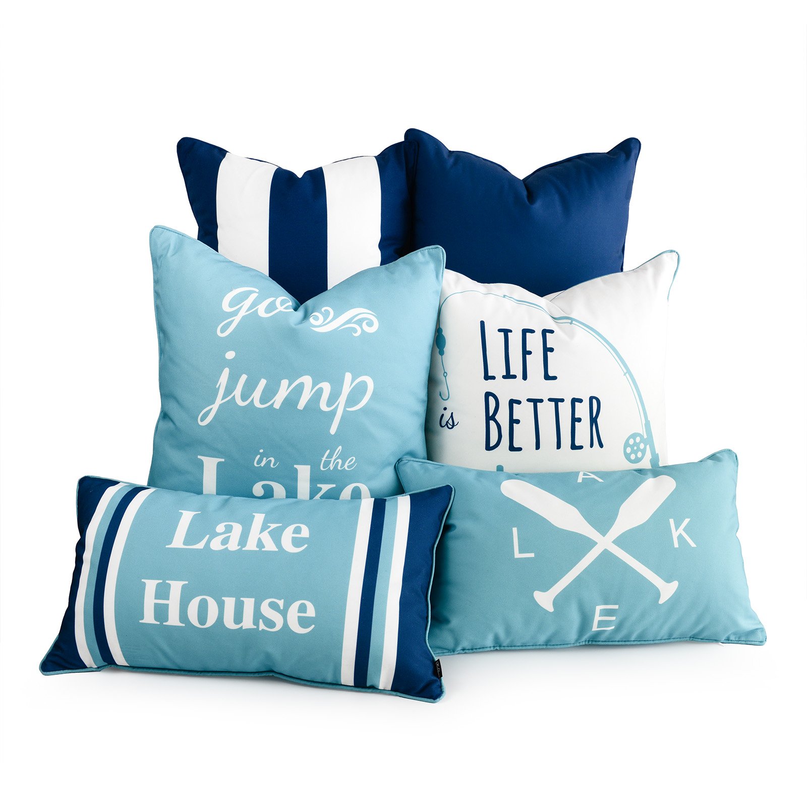 outdoor lake pillows