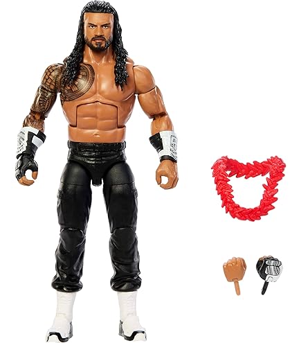 Amazon.com: WWE Roman Reigns Elite Collection Deluxe Action Figure