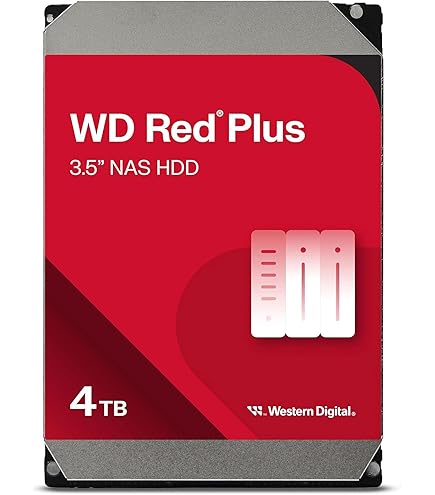 Amazon.com: Western Digital WD40EFRX WD Red NAS Hard Drive - Hard