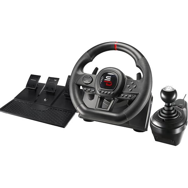 Amazon.com: SUBSONIC Racing GS850-X Gaming Steering Wheel PS4