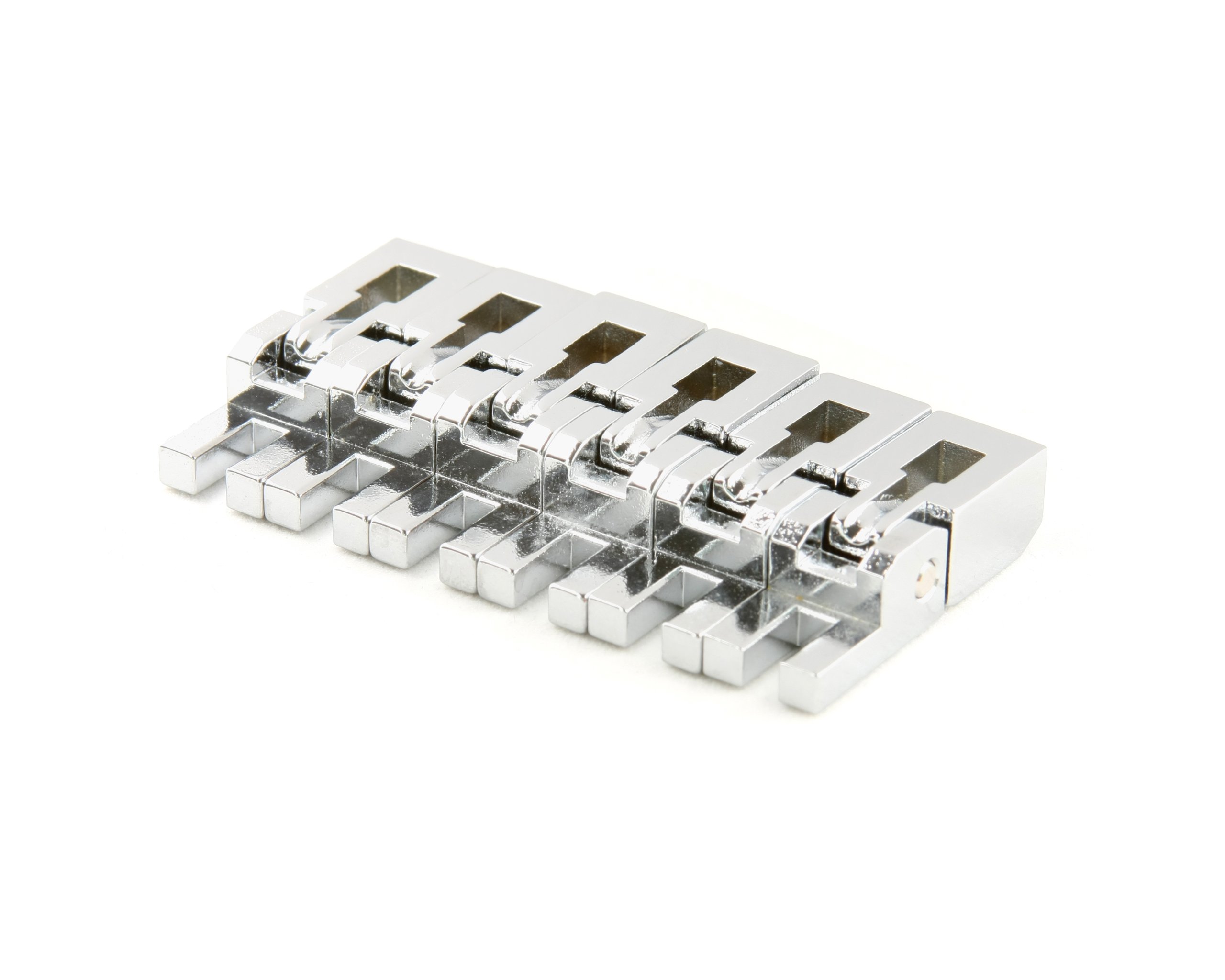 Floyd Rose Special Series Bridge Saddle Set ~ Chrome, FRS2BSSC