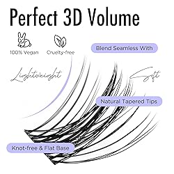 BEYELIAN Lash Clusters D Curl Cluster Eyelash