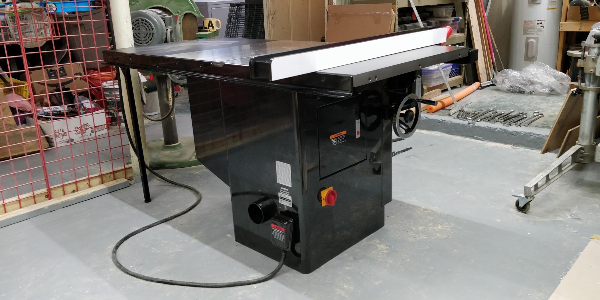 169/mo Finance SAWSTOP 10Inch Industrial Saw, 3HP, 52Inch