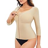 RDSIANE Waist Slimming Girdles Tummy Control Body Shaper Waist Trainer Bodysuit With Arms Compression For Post Surgery