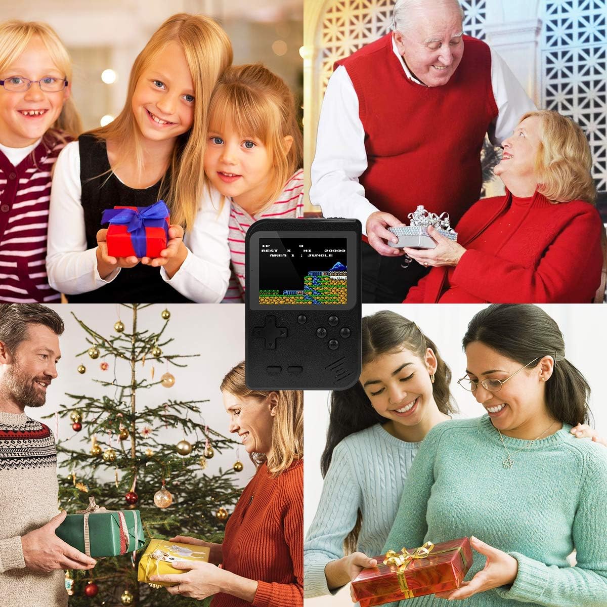 TAPDRA Handheld Game Machine, Retro Game with 400 Classic Games 3.0 inch Screen Portable Game Controller, Good Gifts for Kids, Xmas Gift: Toys & Games